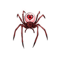 Eyeball Spider Sticker